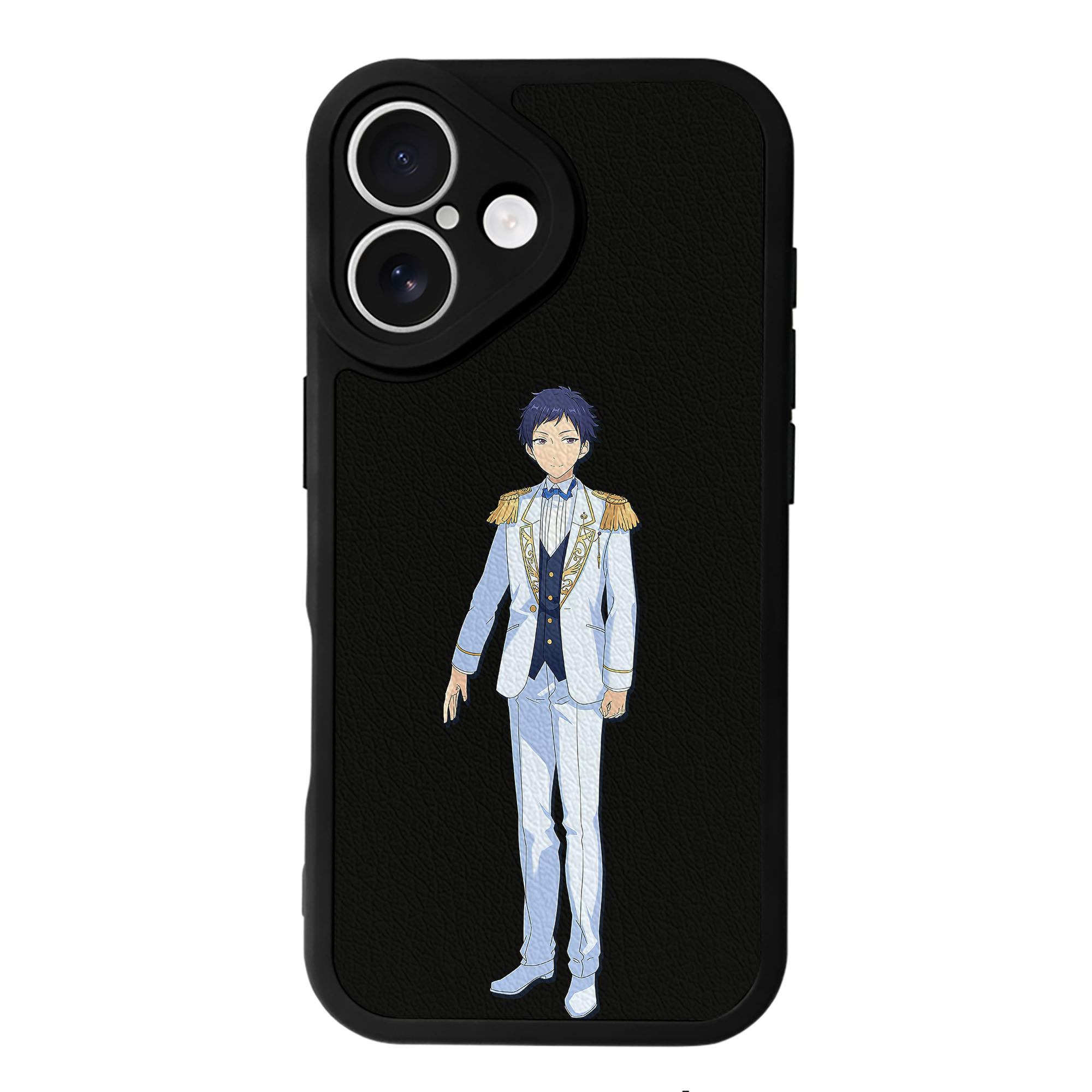 （画像用） あんさんぶるスターズ! Ensemble Stars 【iPhone 16シリーズ対応】シリコンスマホケース（レザー調） 材質：シリコン